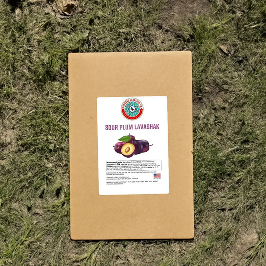 Sour Plum Lavashak Packaging - Darband Lavashak Co.