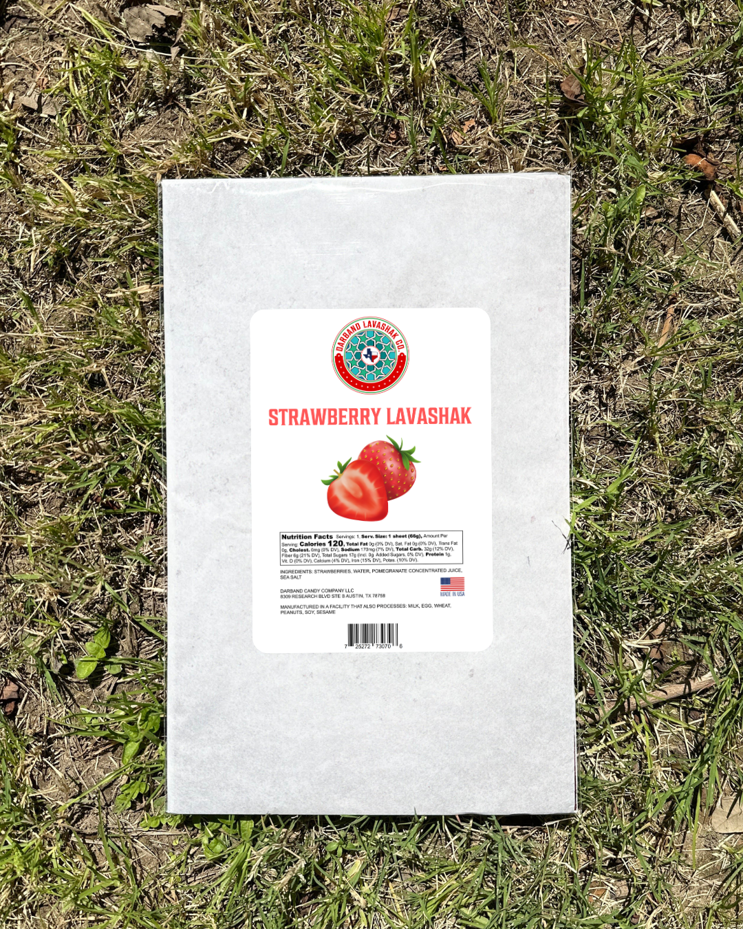 Strawberry Lavashak